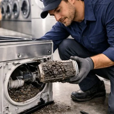 Before commercial-washer-repair.